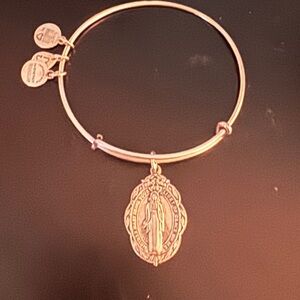 Alex and Ani, Mother Mary, sterling silver bracelet, like new